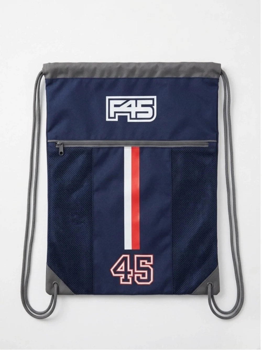 F45 Navy Drawstring‎ Backpack